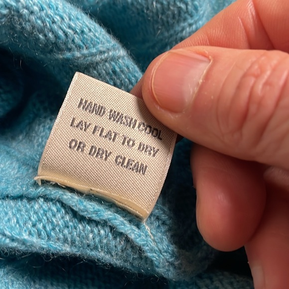 Peter Millar Blue Cashmere Pullover Knit Sweater- XL - Picture 8 of 11